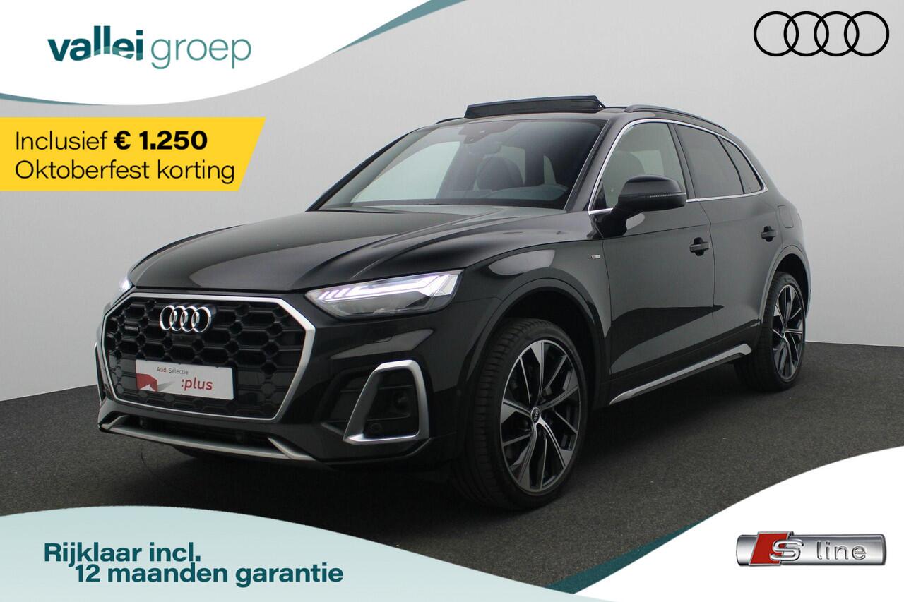 Audi Q5 55 TFSI e 367 pk S-tronic S edition / S-Line | Panoramadak | Rondomzicht camera | Bang & Olufsen | Head-up display | Matrix LED