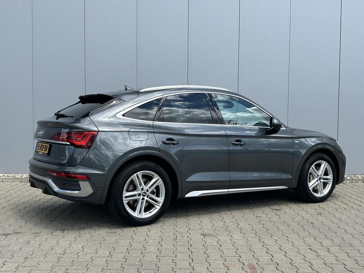 Audi Q5 Sportback 50 TFSI e S edition / Schuif & Kanteldak /Virtual Cockpit / Navigatie / Climate Control / Elektrische Stoel Met Geheugenfunctie /