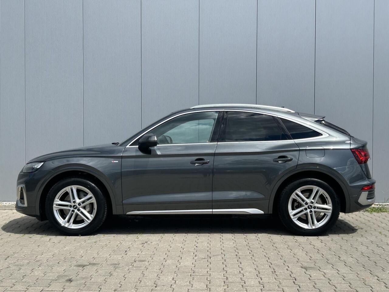 Audi Q5 Sportback 50 TFSI e S edition / Schuif & Kanteldak /Virtual Cockpit / Navigatie / Climate Control / Elektrische Stoel Met Geheugenfunctie /
