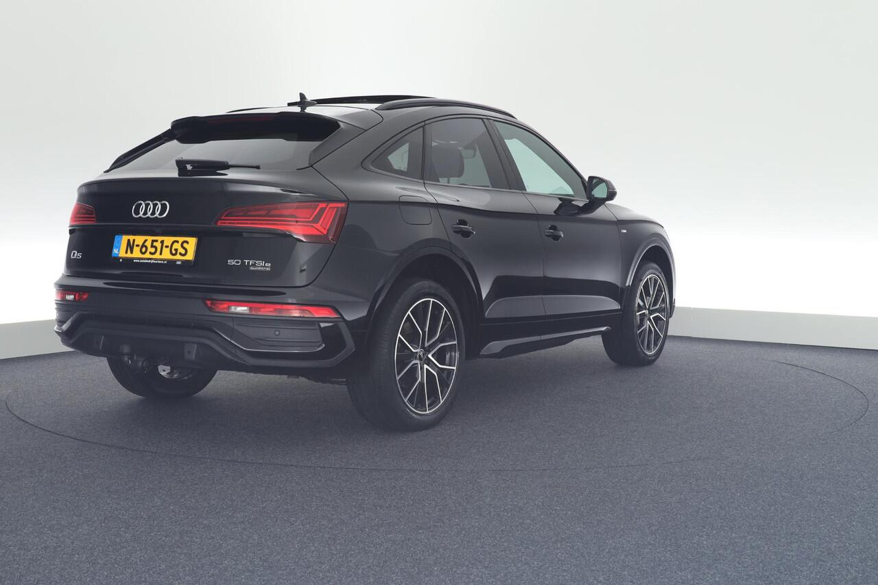 Audi Q5 Sportback 50 TFSI e 299pk 2x S-Line Trekhaak Camera Stoelverwarming Panoramadak