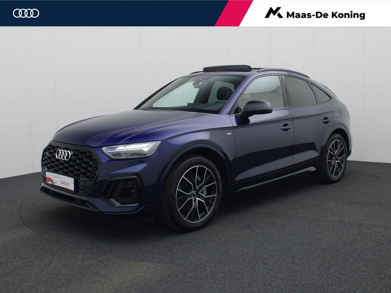 Audi Q5 Sportback 50 TFSIe 220kW/299PK S Line · Panoramadak · Camera · Head-UP Display · Luchtvering · Trekhaak ·