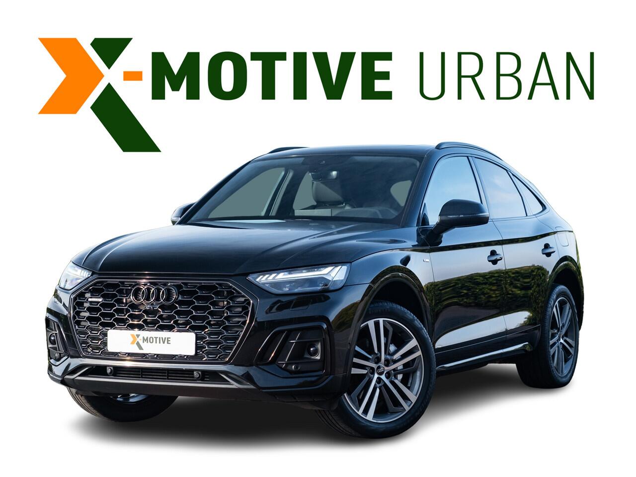 Audi Q5 Sportback S line Comp 50 TFSIe quattro S tronic | Panodak | Volleder | Virtual Cockpit | Adap Cruise | Park Pack | Zwart optiek | Matrix Led | Ass. Pack | Etc..