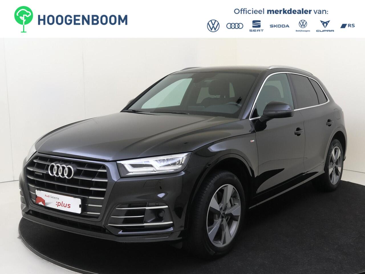 Audi Q5 55 TFSI e S edition | SoH 100% | Keyless | Adaptieve cruise control | 3-zone airco | Navigatie | Stoelverwarming | Elektrische achterklep | Virtual cockpit |