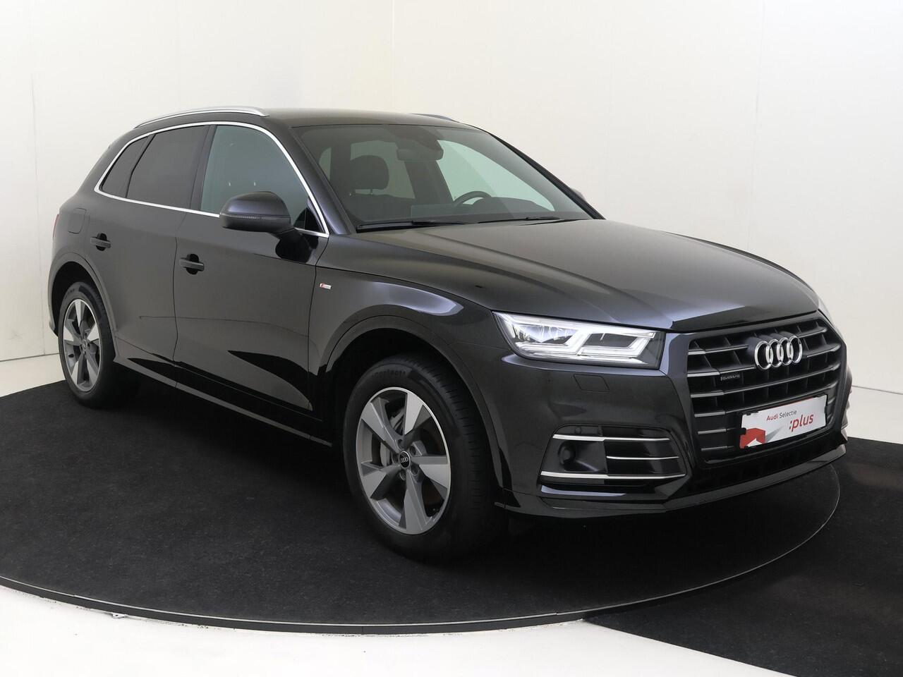 Audi Q5 55 TFSI e S edition | SoH 100% | Keyless | Adaptieve cruise control | 3-zone airco | Navigatie | Stoelverwarming | Elektrische achterklep | Virtual cockpit |