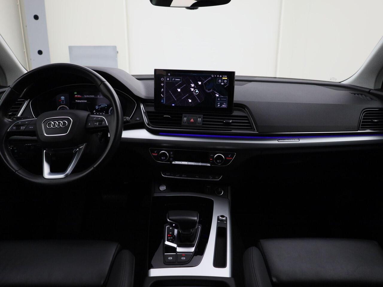 Audi Q5 50 TFSIe 299pk Advanced edition · Panoramadak · Leder · Trekhaak · Stoelverwarming · Apple/Android Car Play ·