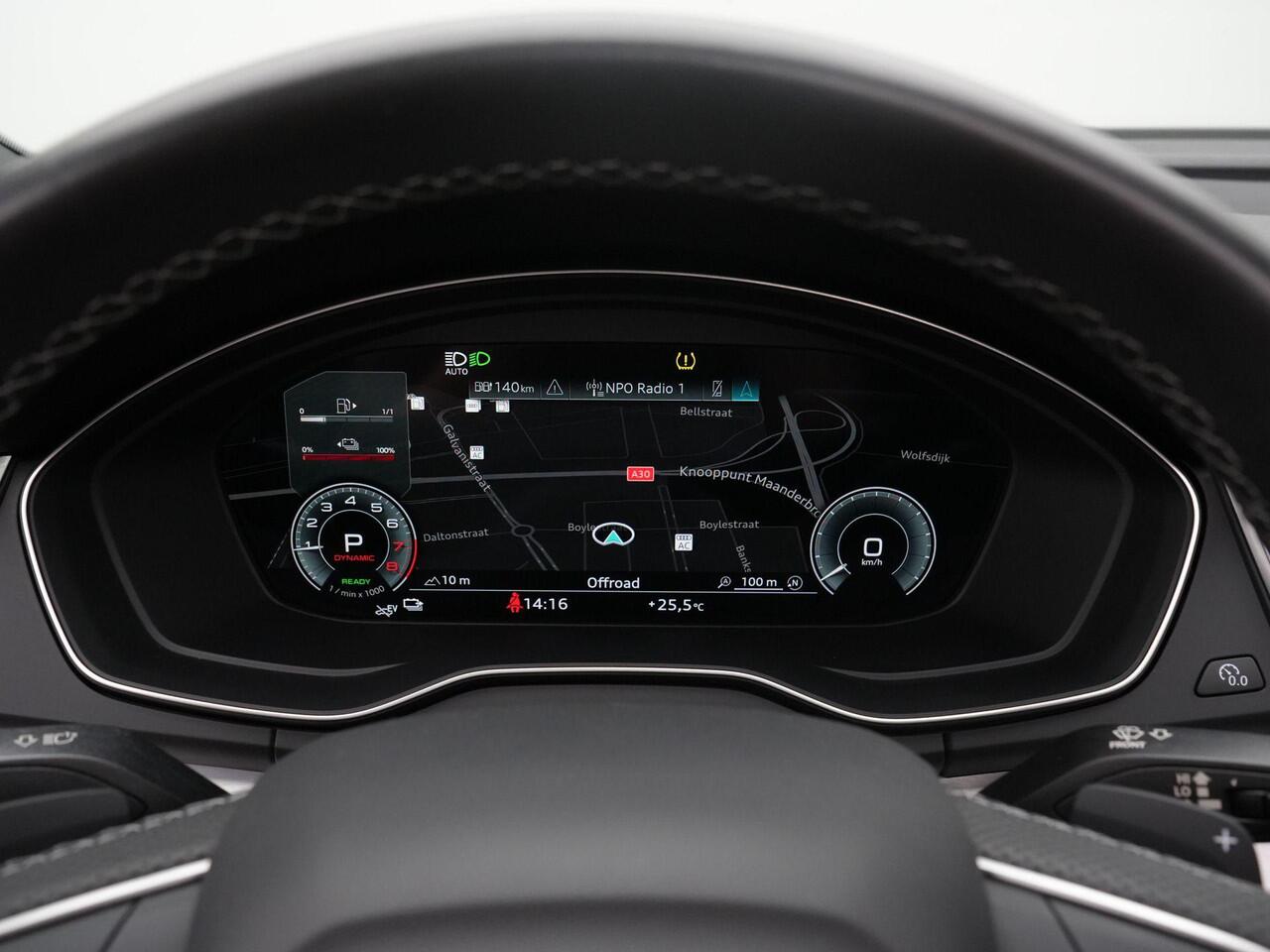 Audi Q5 50 TFSI e 299 pk S-tronic S edition / S-Line | Panoramadak | Rondomzicht camera | Matrix LED | Side Assist | Afgevlakt sportstuur