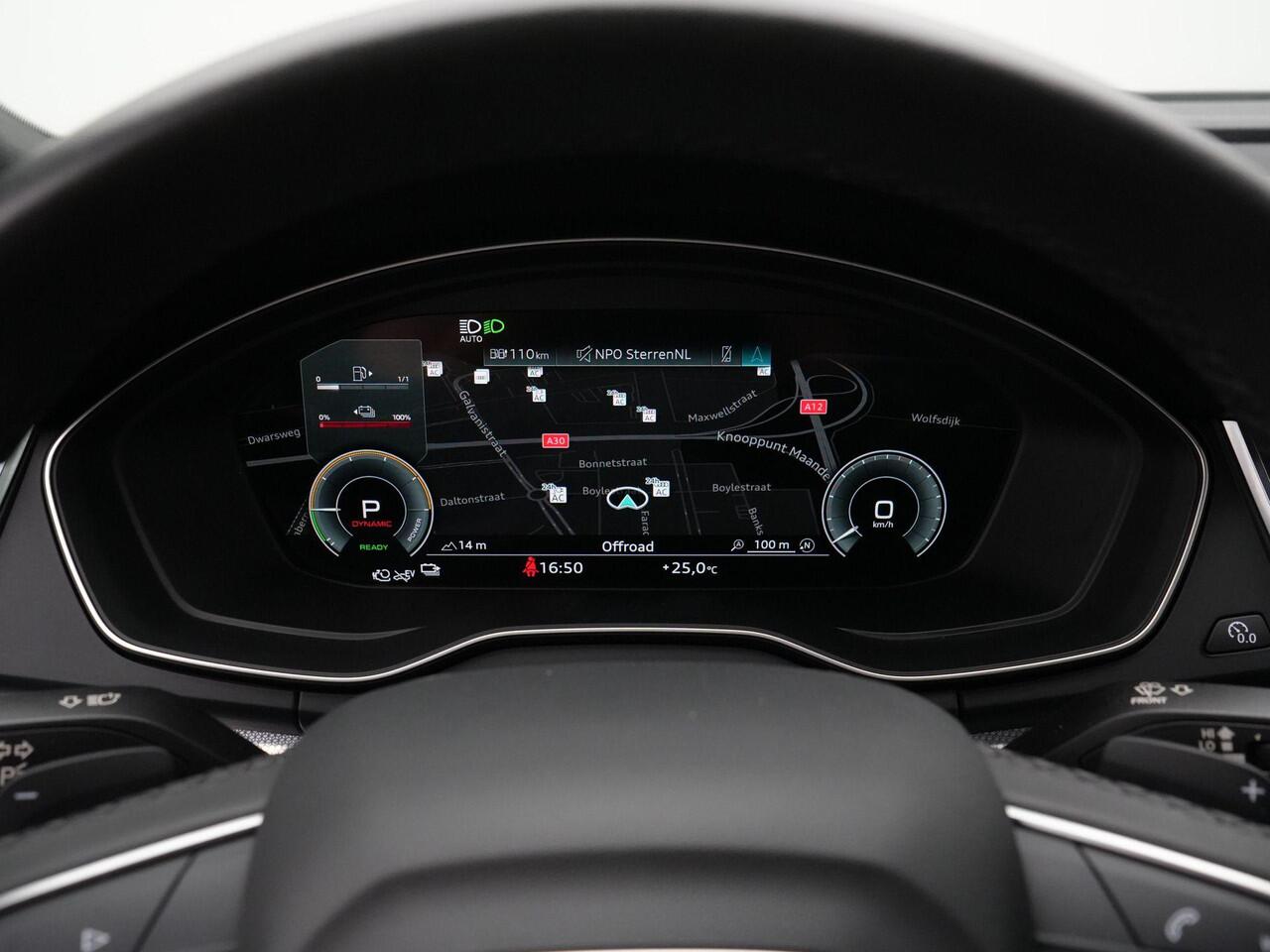 Audi Q5 Sportback 55 TFSI e 367 pk S-tronic S edition | Rondomzicht camera | Matrix LED koplampen | Standkachel | Adaptive cruise | Sportstoelen | Optiekpakket zwart | 20 inch