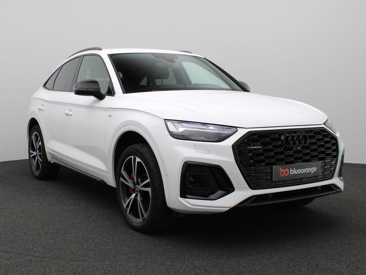 Audi Q5 Sportback 50 TFSI e S edition Competition 299PK S-Tronic SOH 96%, 360 gr. camera, dodehoek detectie, halfleder, Bang&Olufsen, side assist, comfort key, Matrix-LED, alarm, 20'' lichtmetaal, App-Connect