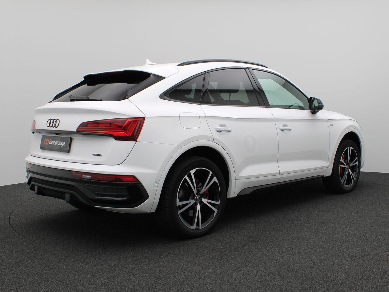 Audi Q5 Sportback 50 TFSI e S edition Competition 299PK S-Tronic SOH 96%, 360 gr. camera, dodehoek detectie, halfleder, Bang&Olufsen, side assist, comfort key, Matrix-LED, alarm, 20'' lichtmetaal, App-Connect