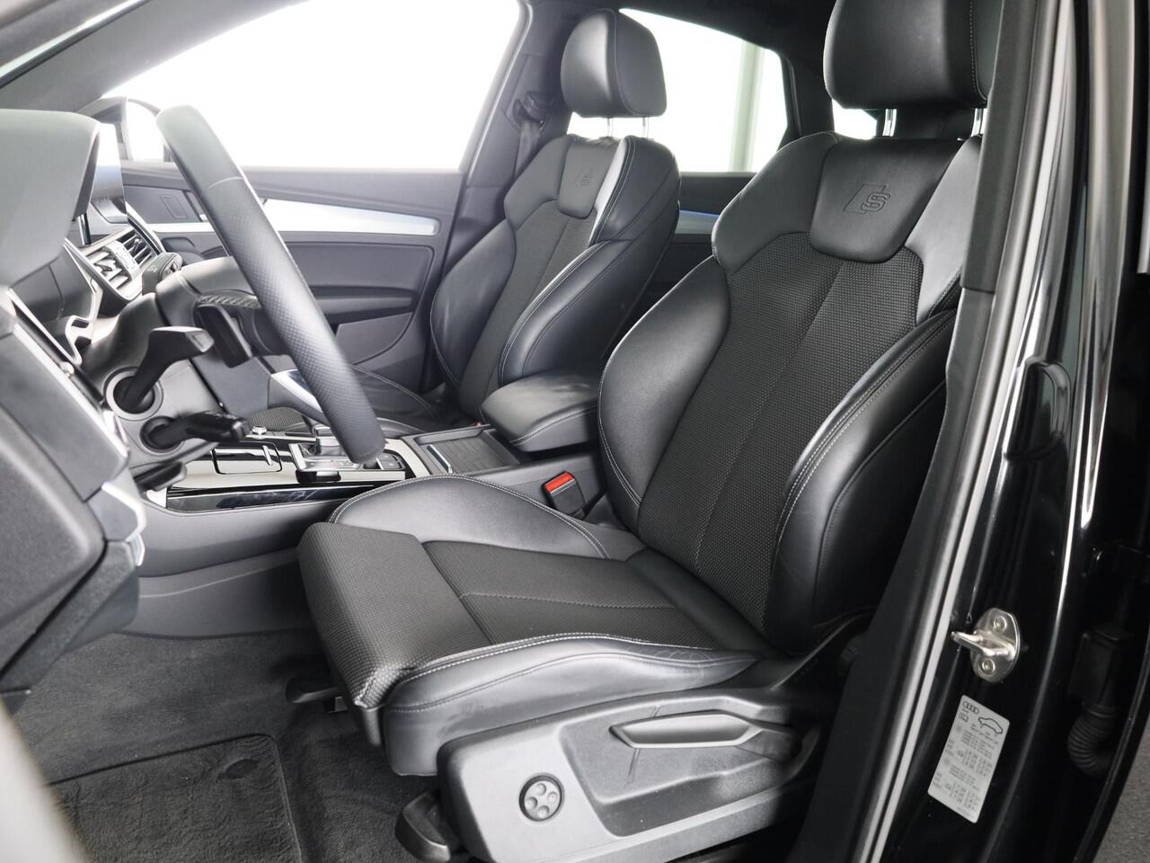 Audi Q5 Sportback 50 TFSI e S edition 299pk | Panoramadak | Trekhaak | Verwarmbare voorstoelen | Adpatieve cruise controle | Matrix koplampen | Navigatie