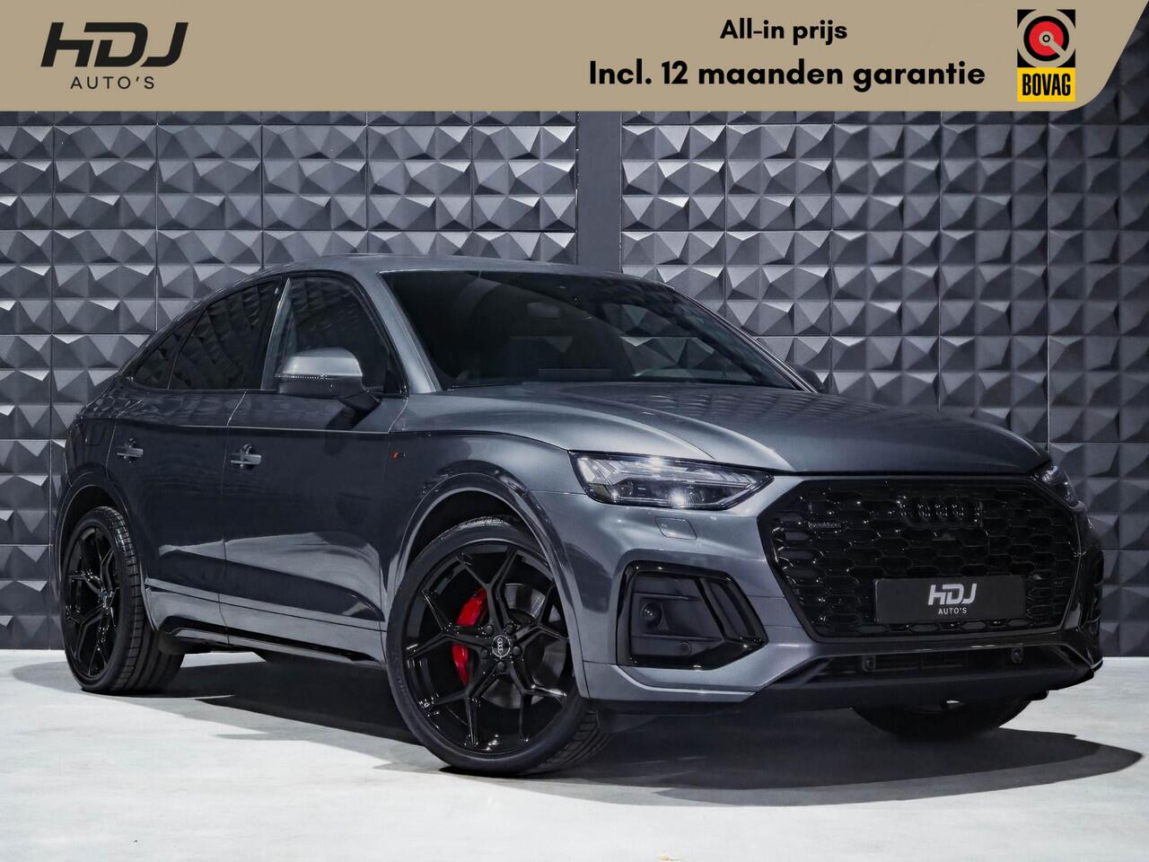 Audi Q5 Sportback 55 TFSI e S edition | Pano | Luchtv. | B&O | 21"| RS-stoel | 21" | Amb. 30 kl | Matrix |