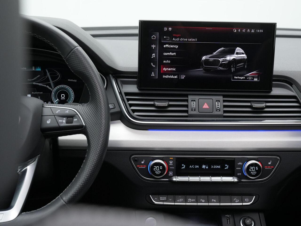 Audi Q5 50 TFSI e Quattro S-Line | Panoramadak | Luchtvering | Geheugenstoel | Matrix LED | Bang & Olufsen | Stuur-/achterbankverwarming