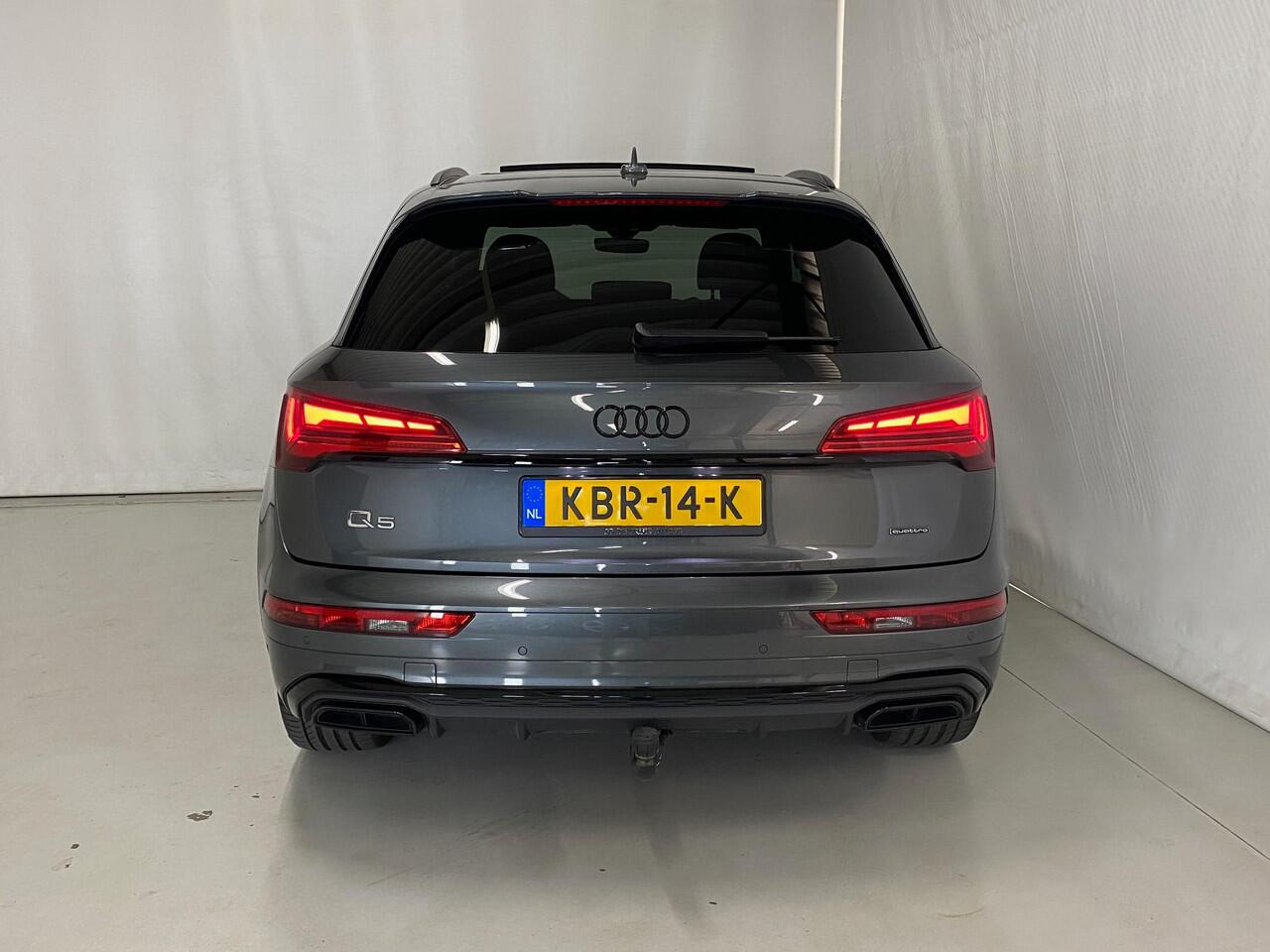 Audi Q5 50 TFSI e S edition S-line Panodak Trekhaak Zwartoptiek Sportstoel El. 20Inch Virtual Cockpit