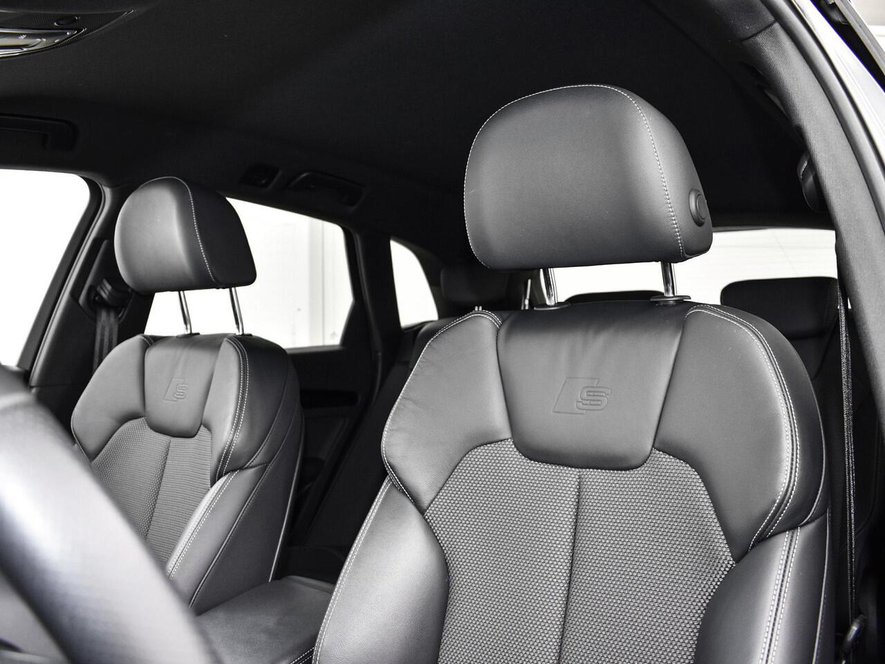 Audi Q5 50 TFSIe 299pk S-tronic S edition Competition · Apple/Android Car Play · Luchtvering · Keyless · 360 Camera · Elek. Achterklep · 20'' Inch · 01-08-2027 of 100.000km