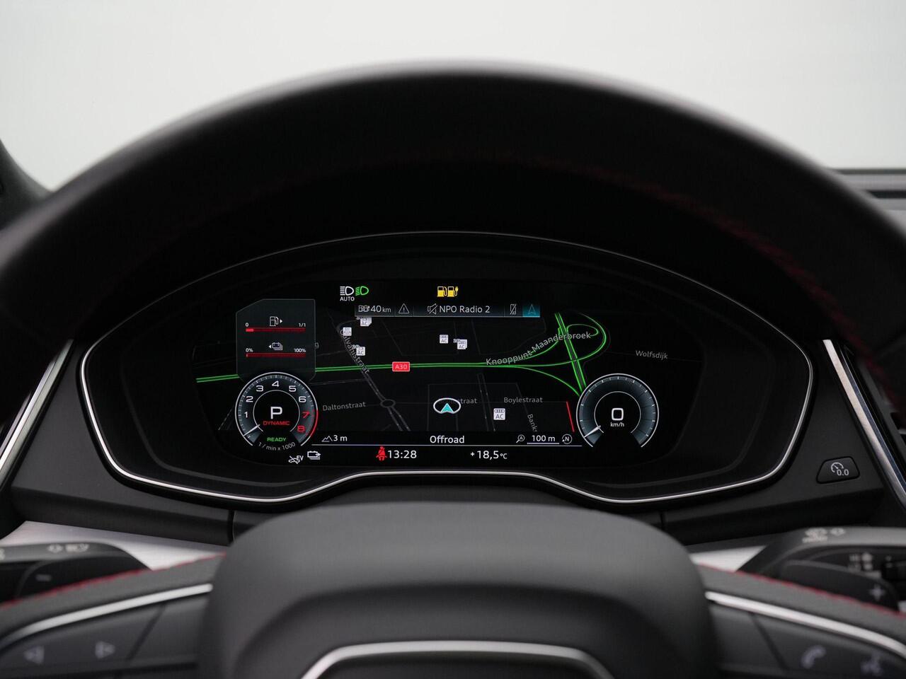 Audi Q5 Sportback 55 TFSI e 367 pk S-tronic S Edition Competition / S-Line | Luchtvering | Fijnnappa leder (rood gestikt) | Geheugenstoel | Bang & Olufsen