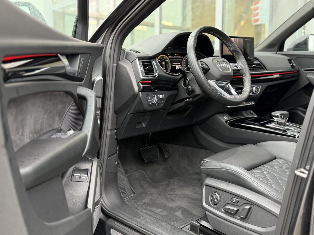 Audi Q5 Sportback 50 TFSI e S edition Competition |Black Optic|Pano|B&O|Luchtvering|Leer|Massage|21"