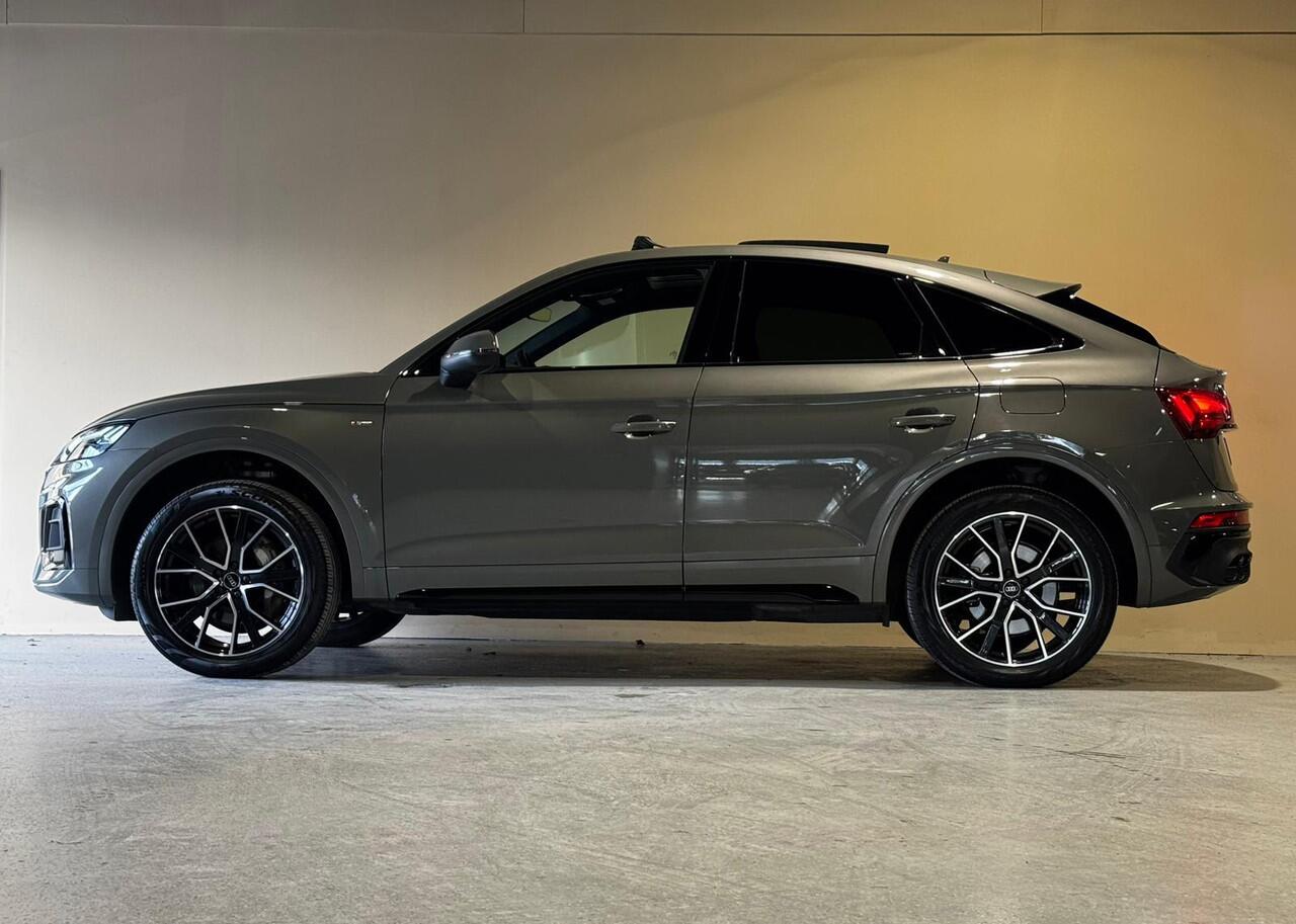 Audi Q5 Sportback 55 TFSI e S edition Competition |RS zetels |Pano |Gevlakt stuur |Trekhaak |Memory |Matrix LED |