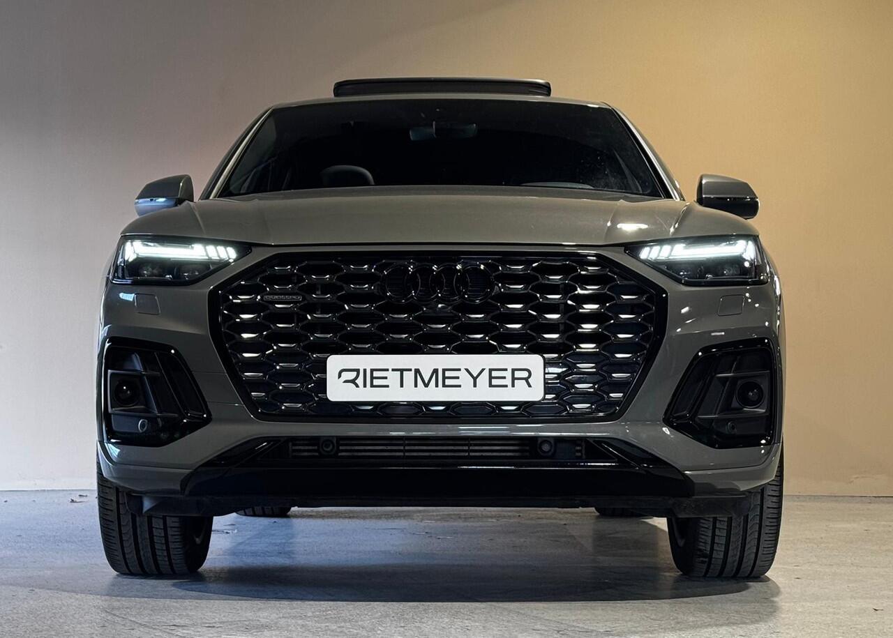 Audi Q5 Sportback 55 TFSI e S edition Competition |RS zetels |Pano |Gevlakt stuur |Trekhaak |Memory |Matrix LED |