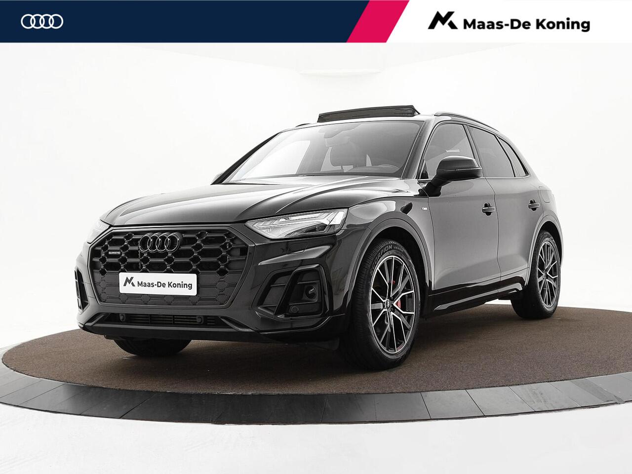 Audi Q5 55 TFSIe 367pk S-tronic S edition Competition · SOH 100% · Panoramadak · Camera · Luchtvering · Elek. Achterklep · Keyless · Apple/Android Car Play · 20'' Inch ·