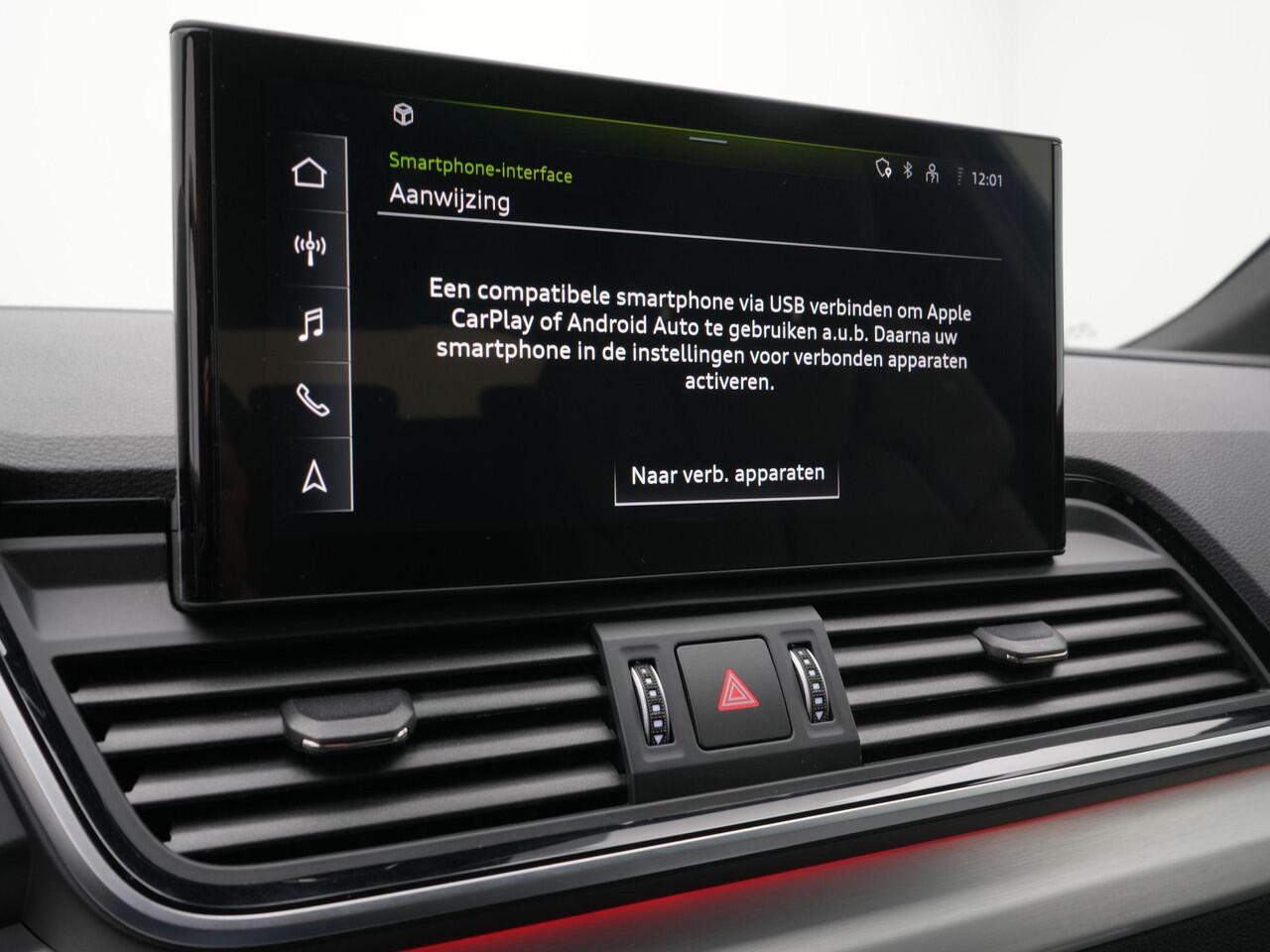 Audi Q5 Sportback 50 TFSI e 299 pk S-tronic S edition Competition / S-Line | Panoramadak | Trekhaak | Luchtvering | Rondomzicht camera | Bang & Olufsen | Matrix LED | 19 inch