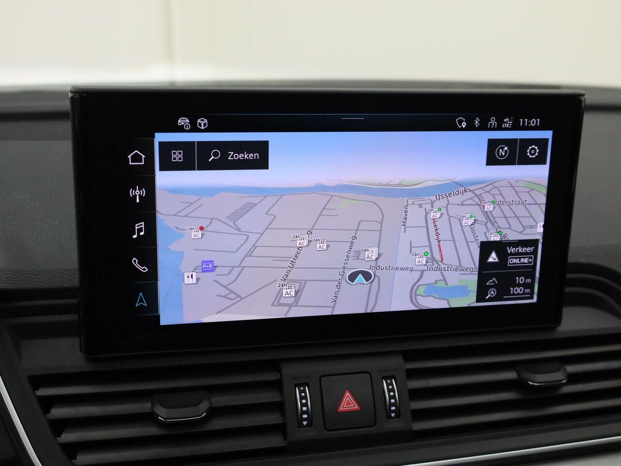 Audi Q5 50 TFSIe 220kW/299PK · Panoramadak · Trekhaak · 360°Camera + Parkeersensoren · Apple/Android Car Play · Garantie tot 01-11-2029 of 100.000km.