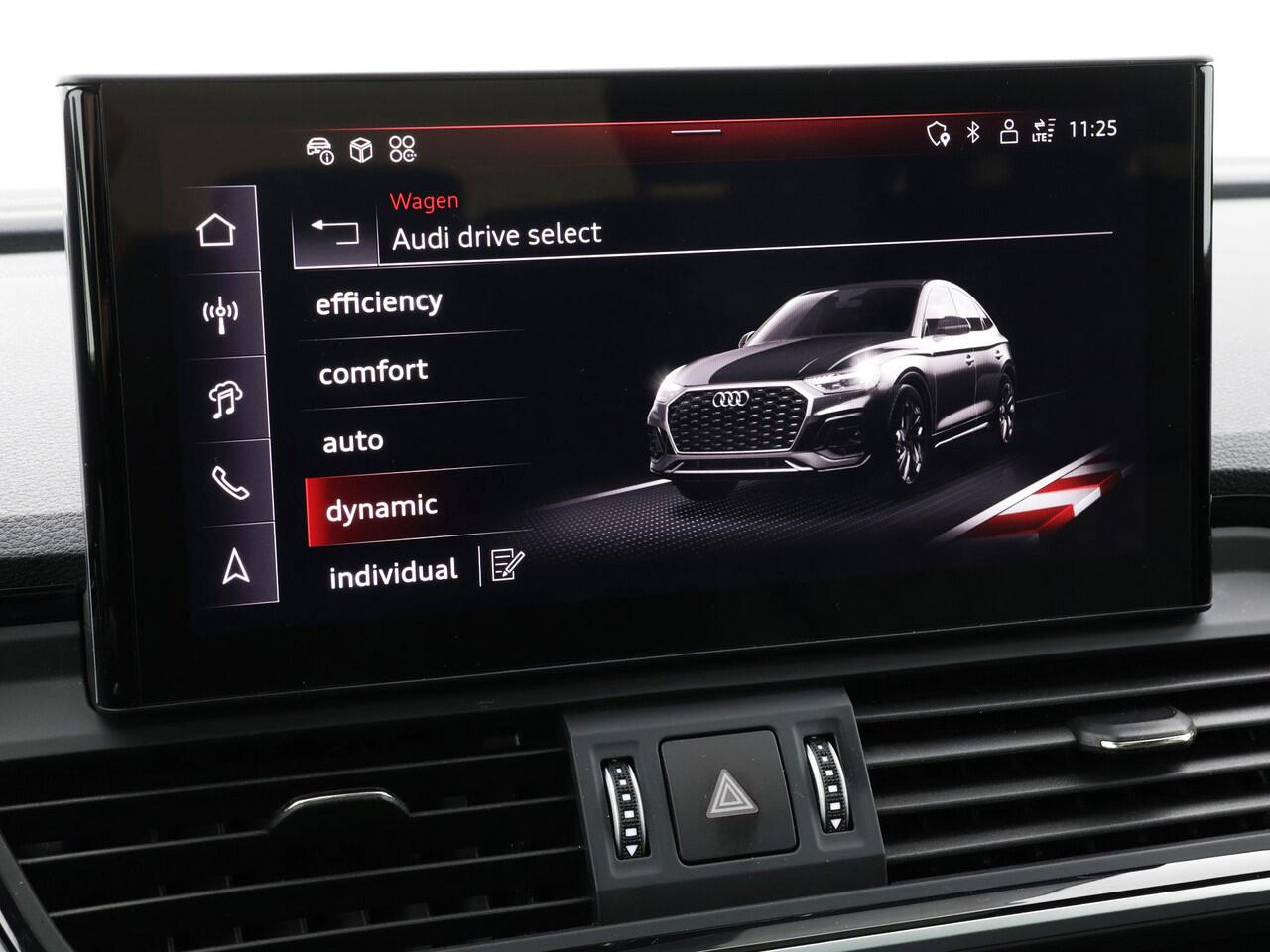 Audi Q5 Sportback 55 TFSIe 270Kw/367PK S Line · Panoramadak · Bang & Olufsen · Leder · Trekhaak · Adaptive Cruise Control · Garantie t/m 03-09-2029 of 100.000km