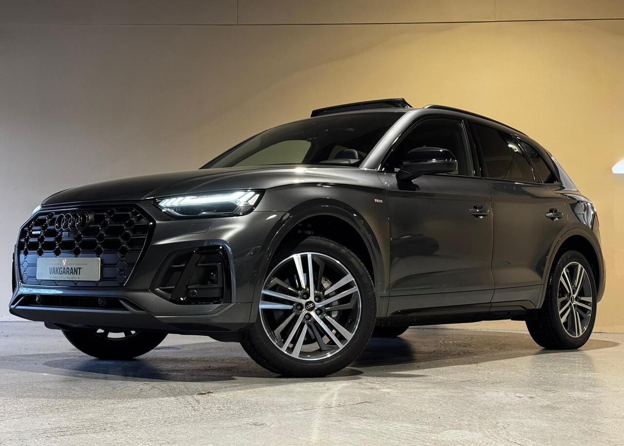 Audi Q5 50 TFSI e S edition Competition |Pano |360° |Sfeer |Trekhaak |Stoelverw. |ACC