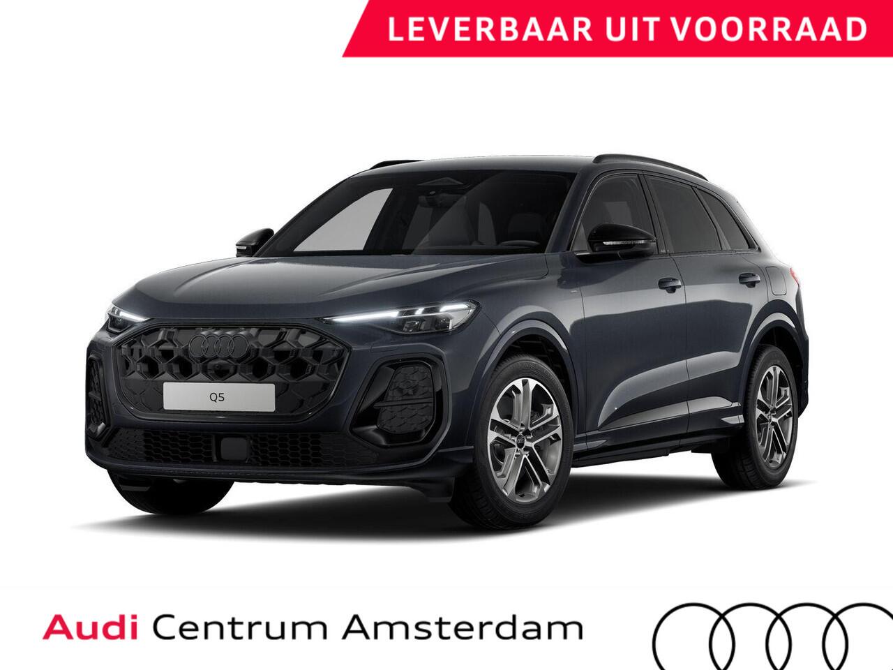 Audi Q5 S edition 2.0 TFSI e 220 kW / 299 PK SUV | Optiekpakket zwart | Techniekpakket plus | Trekhaak elektrisch | Stoelen voor elektrisch |