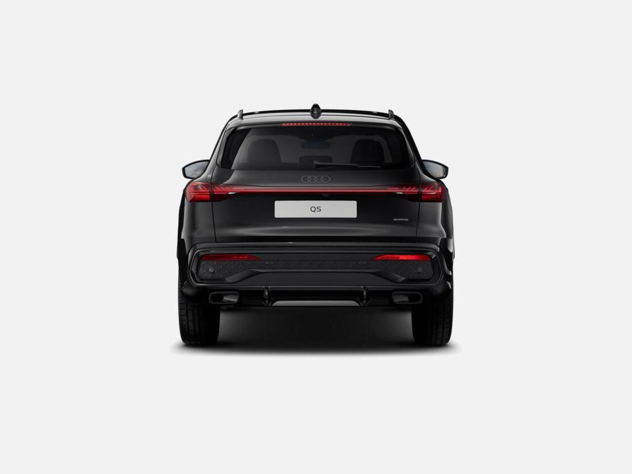 Audi Q5 2.0 TFSI e-hybrid quattro S edition 299 PK · Adaptieve luchtvering · Glazen panoramadak · Tech pro · Elek. wegklapbare trekhaak