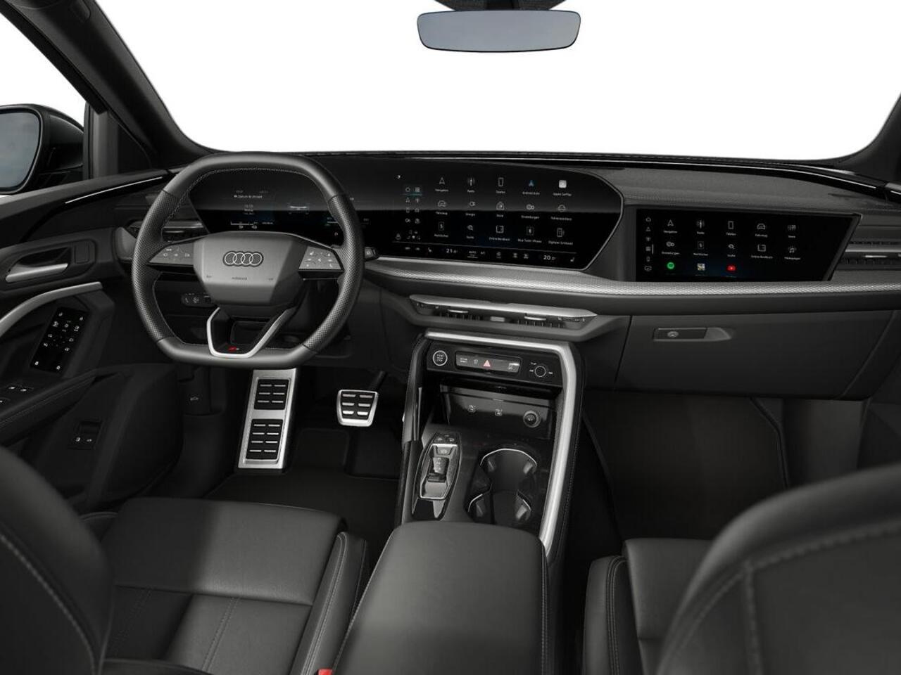 Audi Q5 2.0 TFSI e-hybrid quattro S edition 299 PK · Tech pro · Adaptieve luchtvering · Elek. wegklapbare trekhaak · Glazen panoramadak