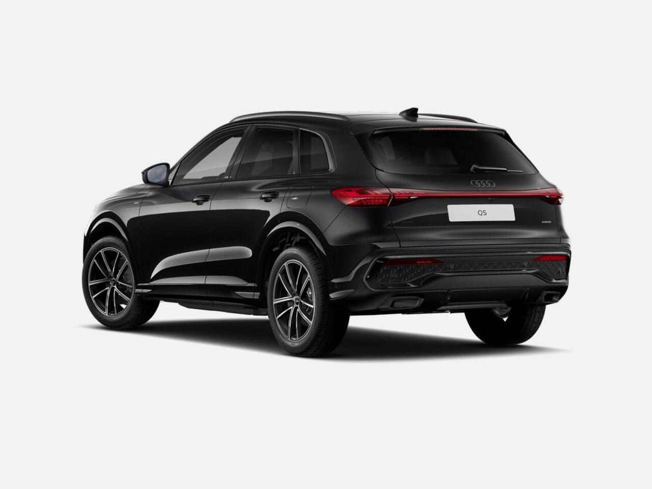 Audi Q5 2.0 TFSI e-hybrid quattro S edition 299 PK · Adaptieve luchtvering · Glazen panoramadak · Tech pro · Elek. wegklapbare trekhaak