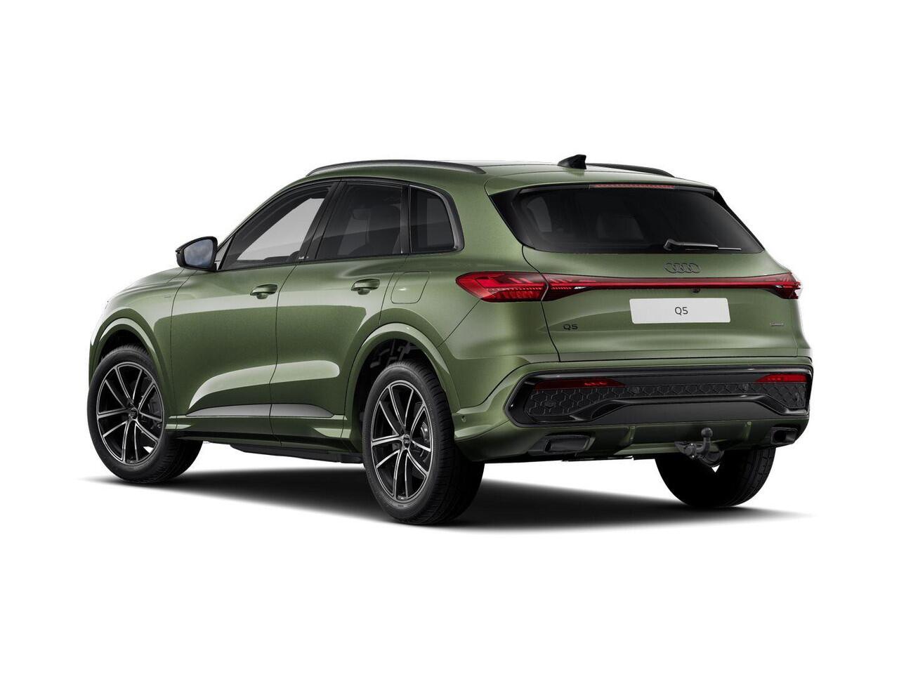 Audi Q5 2.0 TFSI e-hybrid quattro S edition 299 PK · 20" LM Velgen · Tech pro · Adaptieve luchtvering · Elek. wegklapbare trekhaak