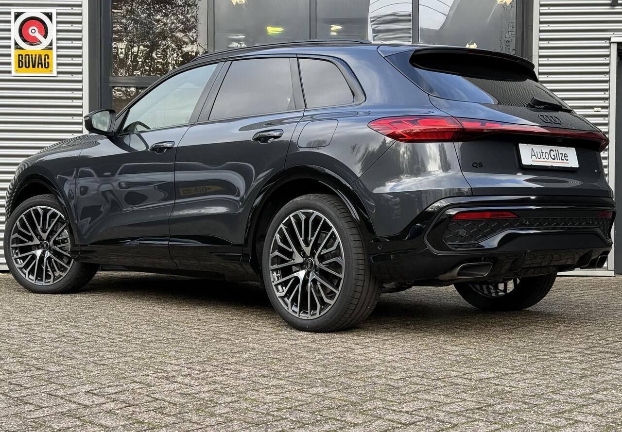 Audi Q5 2.0 TFSI e-hybrid Quattro S edition Luchtvering l B&O l Optiek Zwart l Tech Pro l Trekhaak l Scherm passagier