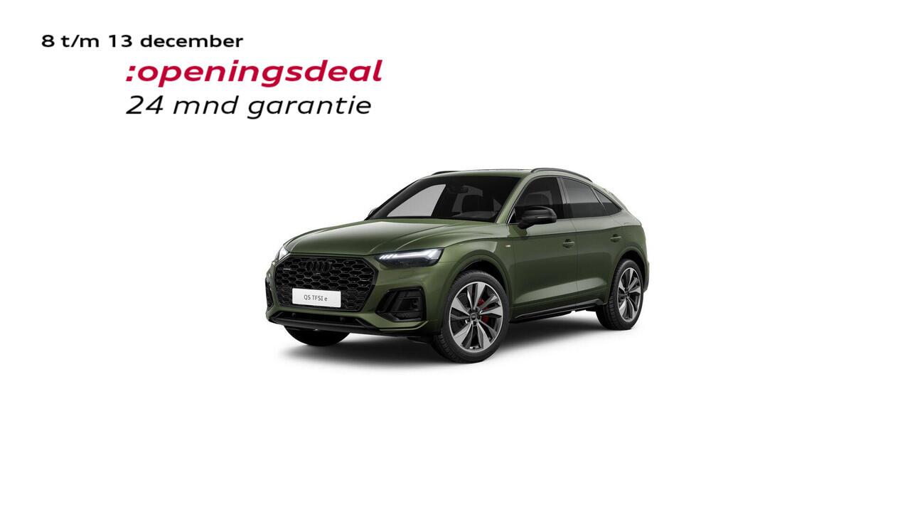 Audi Q5 Sportback 55 TFSI e S edition Competition | 367 PK | Trekhaak | Panoramadak | Luchtvering | Head-up Display | 21" LM velgen | S line |