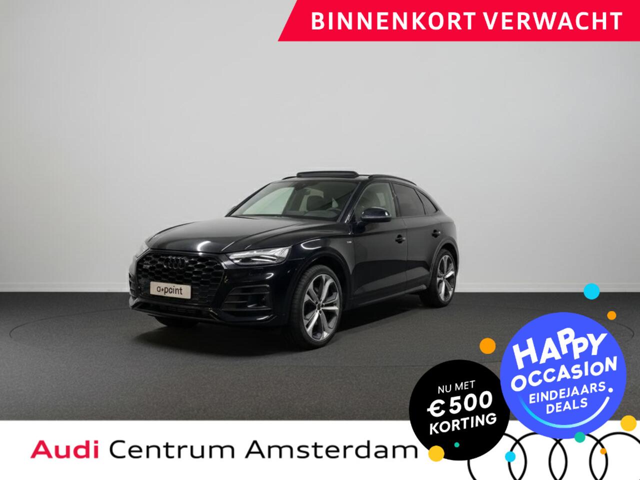 Audi Q5 Sportback 55 TFSI e S edition Competition 367pk | Komt half december binnen | Panoramdak | Head Up Display | Luchtvering | B&O Audio | Verwarmbare voorstoelen | Trekhaak