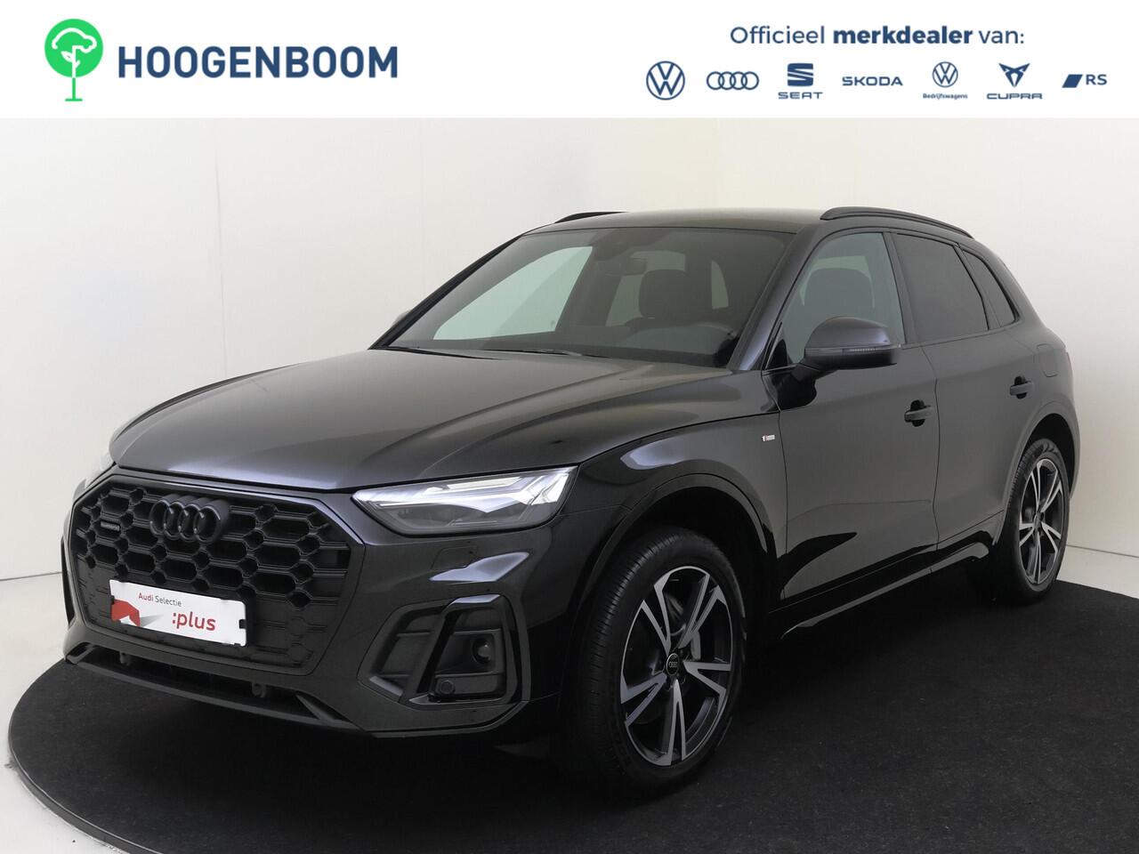 Audi Q5 55 TFSI e S edition Competition | Trekhaak | Achteruitrijcamera | 3-zone airco | Keyless | LED matrix verlichting | Adaptieve cruise control | Stoelverwarming | CarPlay |