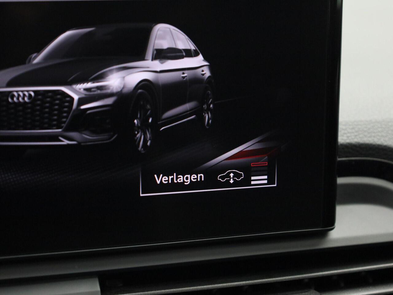 Audi Q5 Sportback 55 TFSIe 270kW/367PK S edition Competition · Panoramadak · Trekhaak · Bang & Olufsen · Luchtvering · Garantie t/m 19-06-2030 of 100000km.