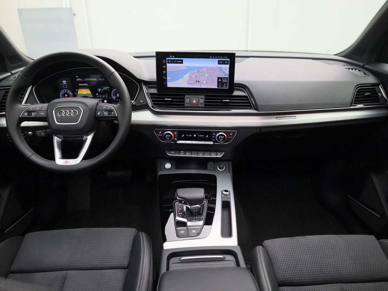 Audi Q5 Sportback 55 TFSIe 270kW/367PK S edition Competition · Panoramadak · Trekhaak · Bang & Olufsen · Luchtvering · Garantie t/m 19-06-2030 of 100000km.