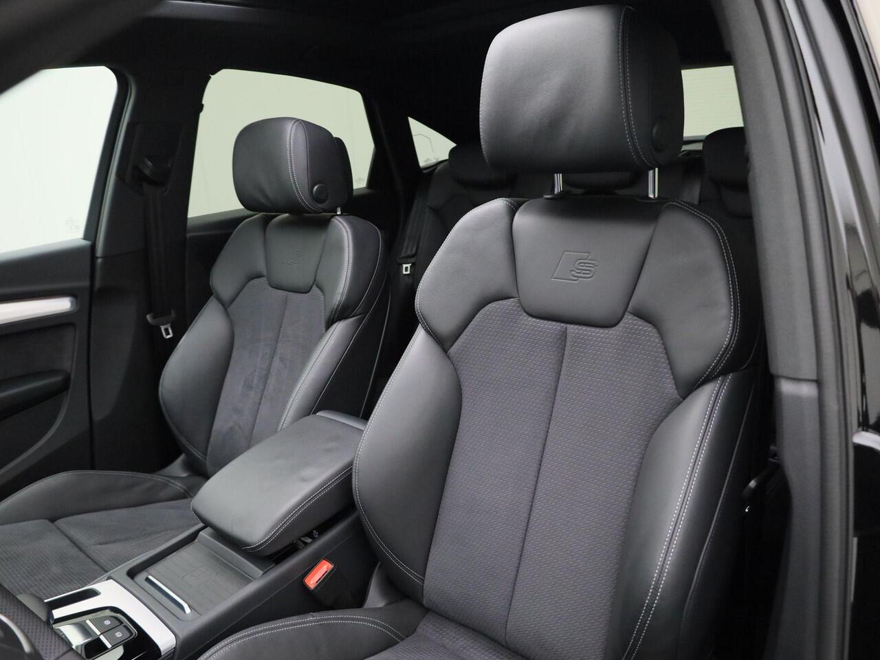 Audi Q5 Sportback 55 TFSIe 270kW/367PK S edition Competition · Panoramadak · Trekhaak · Bang & Olufsen · Luchtvering · Garantie t/m 19-06-2030 of 100000km.