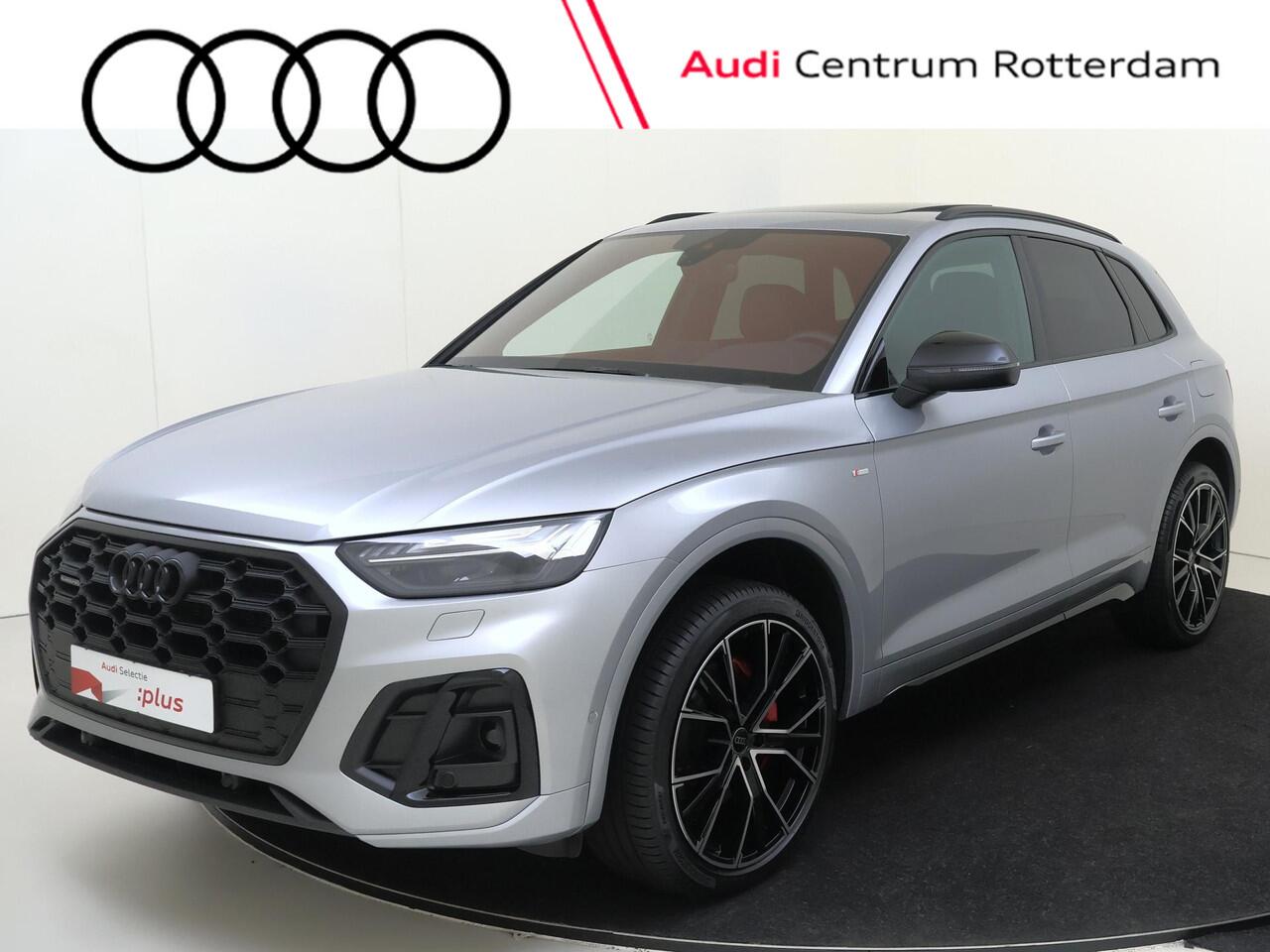 Audi Q5 55 TFSI e S edition Competition | Panoramadak | Trekhaak | Achteruitrijcamera | 3-zone airco | Dodehoek detectie | Keyless | LED matrix verlichting | Stoelverwarming |