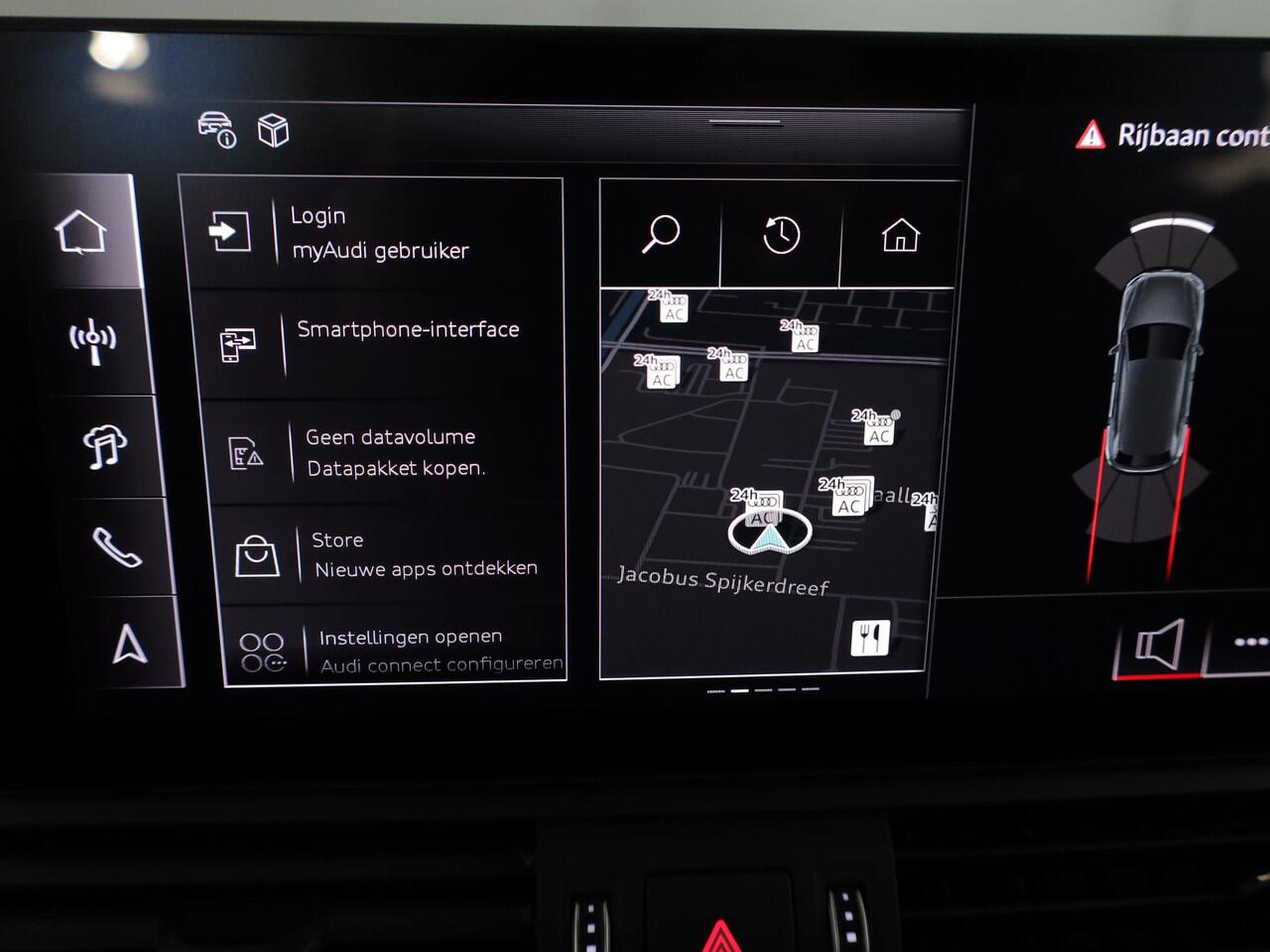 Audi Q5 50 TFSI e Advanced edition 299 pk S-tronic | Verlengde garantie | Navigatie | Trekhaak (wegklapbaar) | Parkeersensoren | Stoelverwarming v/a | S-line interieur |