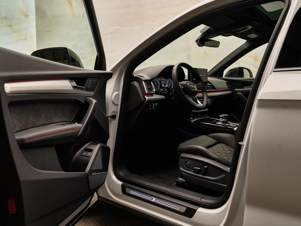 Audi Q5 50 TFSI e S Edition Competition, B&O, pano, luchtv., matrix-LED, tr.haak, memory, HUD, ACC, 21", privacy