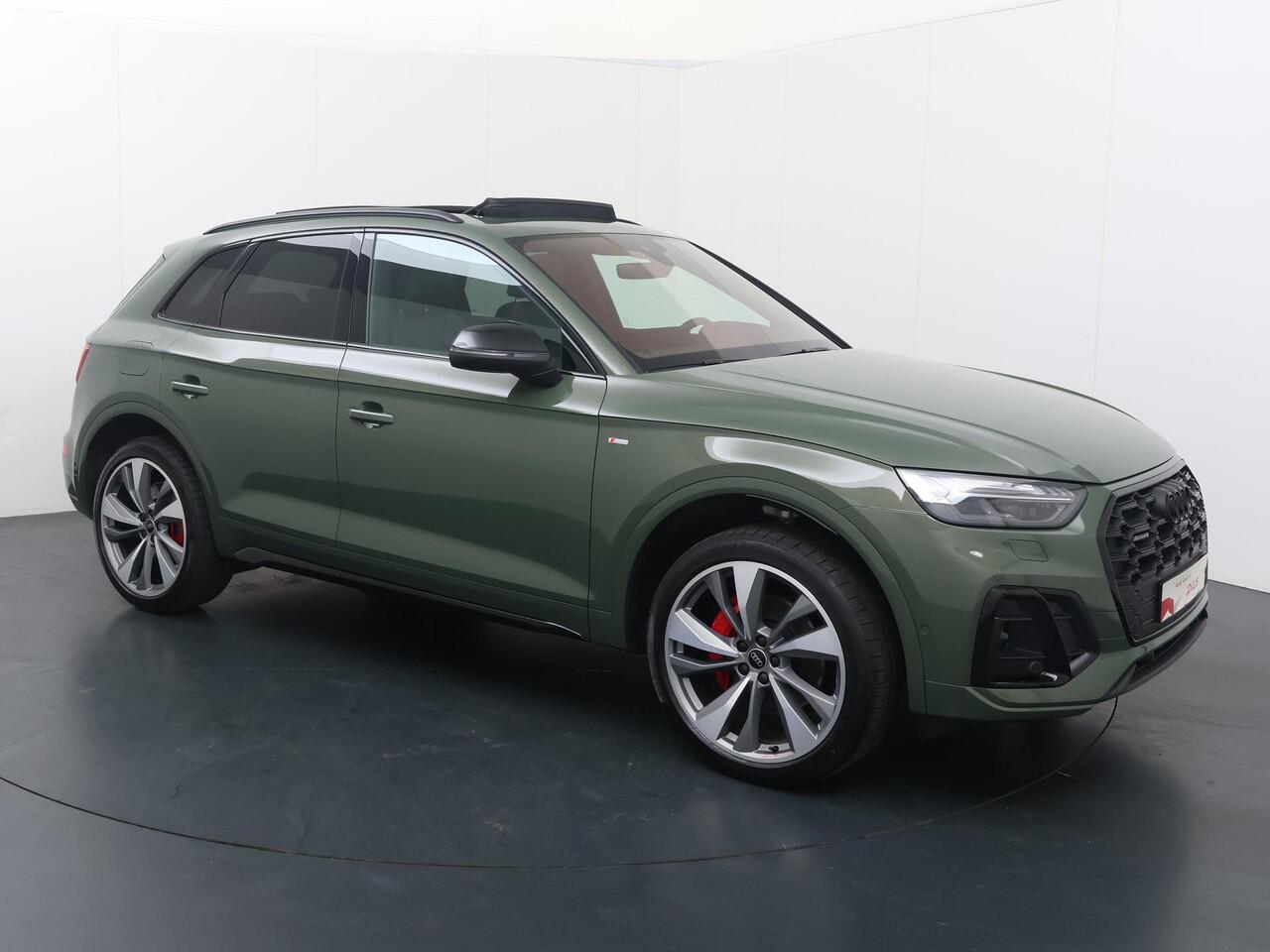 Audi Q5 55 TFSI e S edition Competition | 367 PK | SoH 97% | Trekhaak | Panoramadak | 360 graden camera | 21" LM velgen | S line |