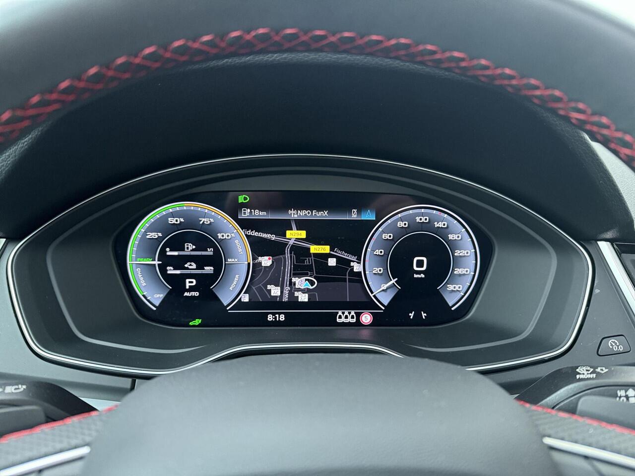 Audi Q5 55 TFSI e S edition Competition | 367 PK | SoH 91% | Trekhaak | Panoramadak | Head-up display | 21" LM velgen | Lederen S line bekleding |