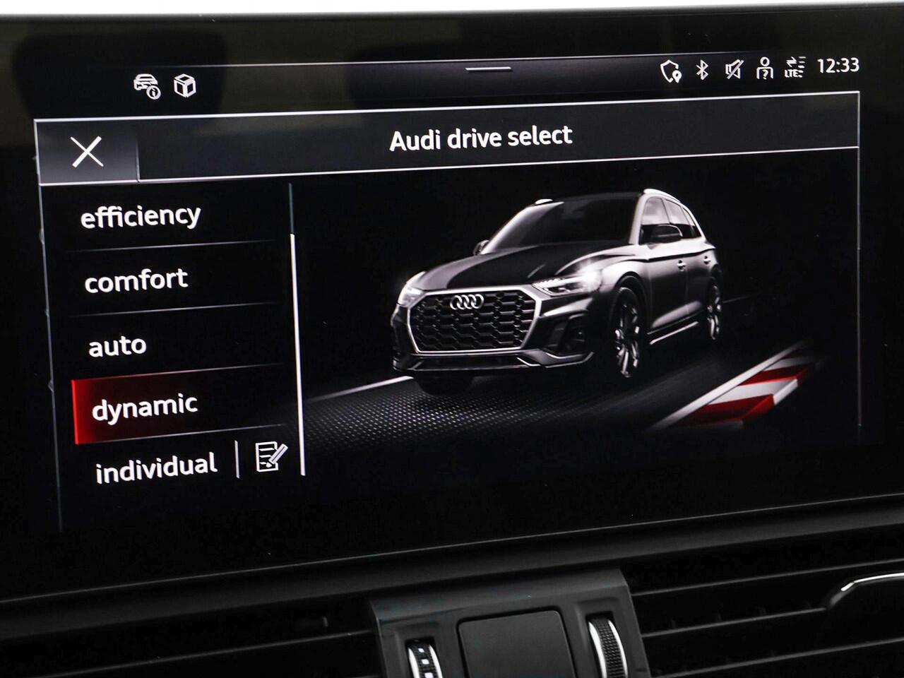 Audi Q5 55 TFSIe 367pk S-tronic Quattro Competition · Panoramadak · 360 Camera · Inklap. Trekhaak · Alarmklasse 3 · Dodehoeksensor · Matrix LED · 21'' Inch · Garantie t/m 24-06-2030 of 100.000km