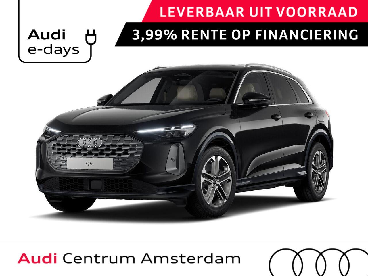 Audi Q5 Advanced edition e-hybrid 299 pk | Techniekpakket plus | Glazen panoramadak | Elektrische stoelen voor | Memory bestuurdersstoel |