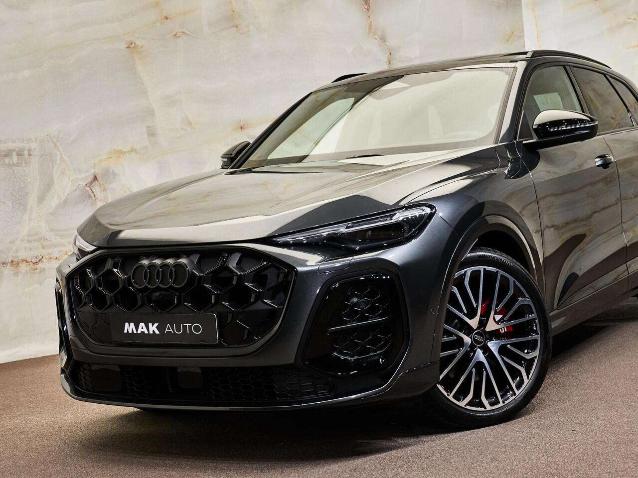 Audi Q5 E-Hybrid Quattro S Edition Competition, B&O, pano, trk. haak, 21", luchtv., matrix-LED, OLED, memory, keyless, HUD, ACC, privacy