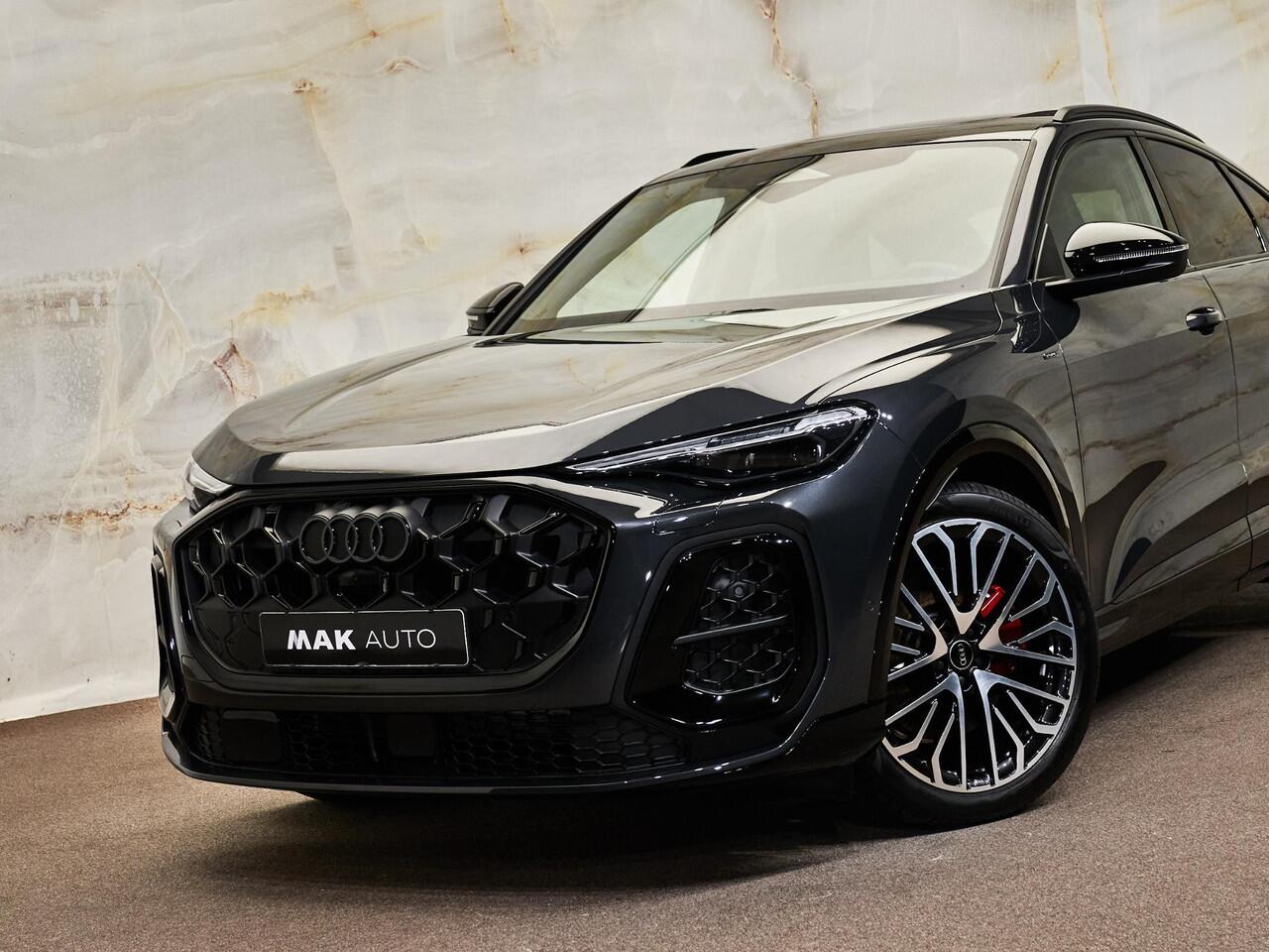 Audi Q5 Sportback E-Hybrid Quattro S Edition Competition, B&O, pano, trk. haak, 21", luchtv., matrix-LED, OLED, memory, keyless, HUD, ACC, privacy