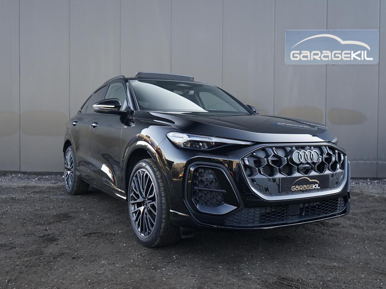 Audi Q5 Sportback 2.0 TFSI e-hybrid quattro S edition Nieuw! / Nieuwprijs ¤89.000 / 5 jaar Garantie / 360 camera / Pack Tech Plus / Trekhaak / Passagiersdisplay / Matrix / Panoramadak / 21 inch