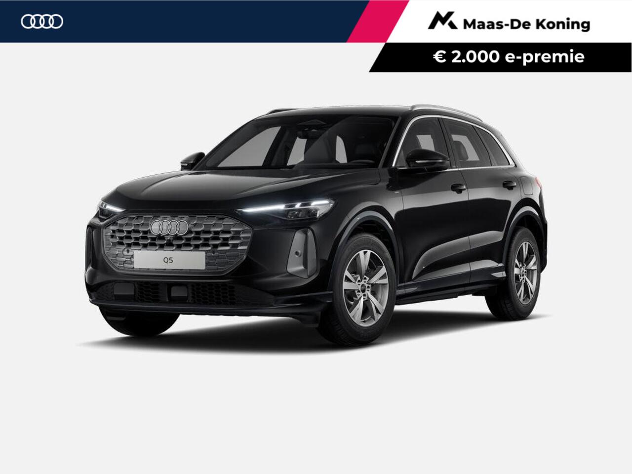 Audi Q5 2.0 TFSI e-hybrid quattro Advanced edition 299 PK · Tech plus · Trekhaak elek. wegklapbaar · Winterpakket